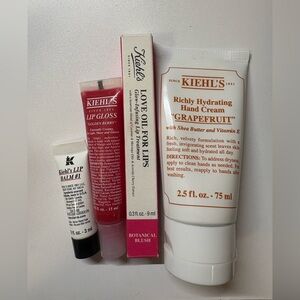 3 Kiehl's Lip + hand cream